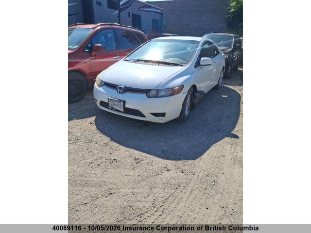 40089116 :رقم المزاد ، 2HGFG12658H002283 vin ، 2008 Honda Civic مزاد بيع