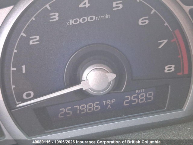 40089116 :رقم المزاد ، 2HGFG12658H002283 vin ، 2008 Honda Civic مزاد بيع