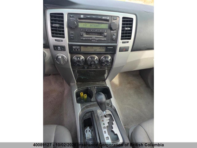 Aukcja sprzedaży 2004 Toyota 4runner Limited, vin: JTEBT17R148015703, numer aukcji: 40089127
