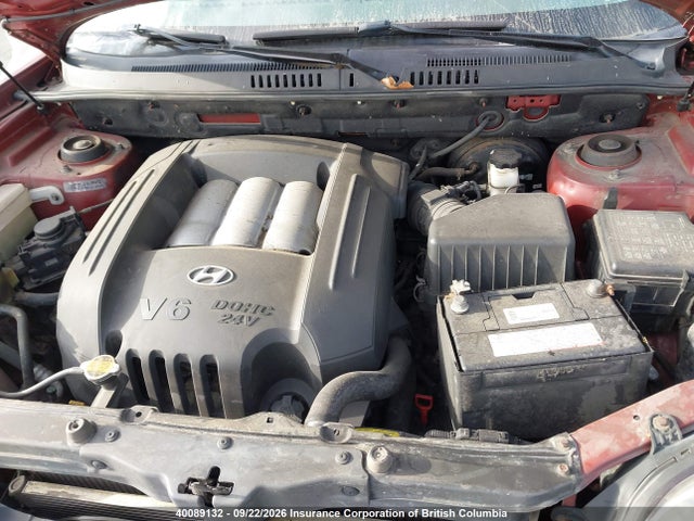 2004 Hyundai Santa Fe მანქანა იყიდება აუქციონზე, vin: KM8SB13D04U607808, აუქციონის ნომერი: 40089132