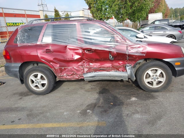 2004 Hyundai Santa Fe მანქანა იყიდება აუქციონზე, vin: KM8SB13D04U607808, აუქციონის ნომერი: 40089132