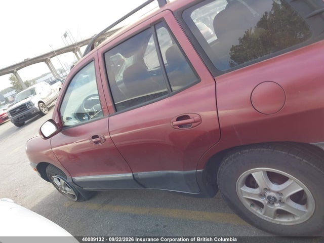 2004 Hyundai Santa Fe მანქანა იყიდება აუქციონზე, vin: KM8SB13D04U607808, აუქციონის ნომერი: 40089132