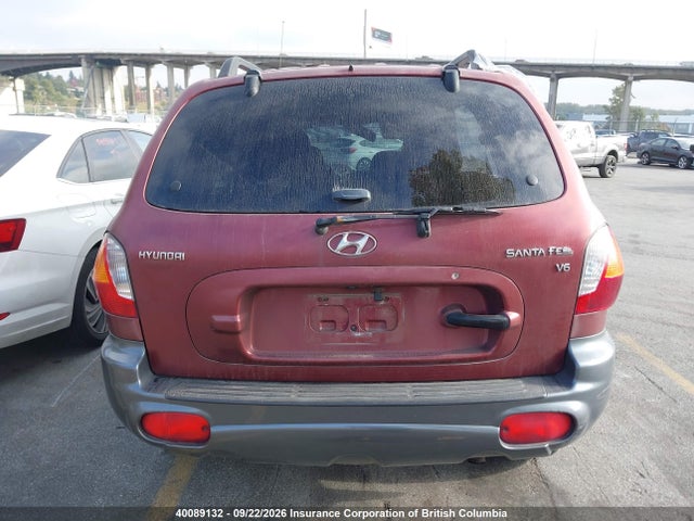 2004 Hyundai Santa Fe მანქანა იყიდება აუქციონზე, vin: KM8SB13D04U607808, აუქციონის ნომერი: 40089132