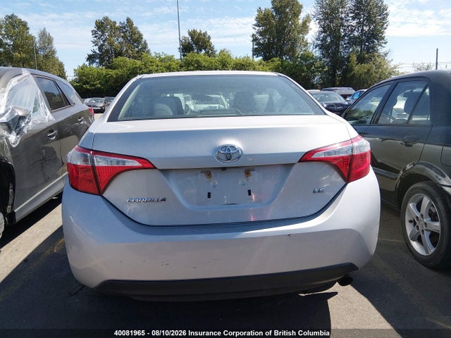Aukcja sprzedaży 2014 Toyota Corolla L/le/le Pls/prm/s/s Pls, vin: 2T1BURHE5EC186424, numer aukcji: 40081965