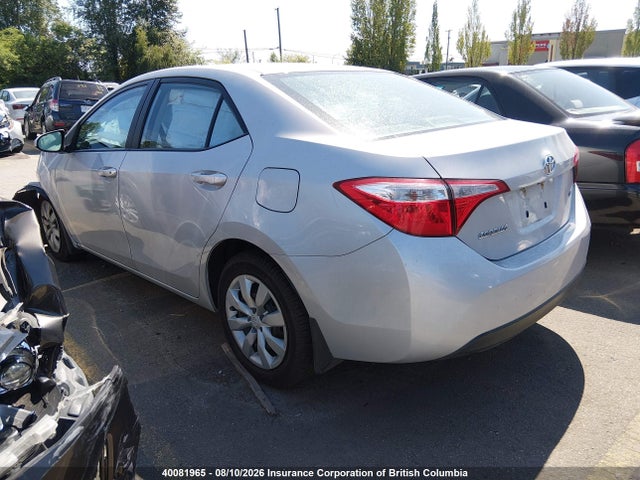Aukcja sprzedaży 2014 Toyota Corolla L/le/le Pls/prm/s/s Pls, vin: 2T1BURHE5EC186424, numer aukcji: 40081965