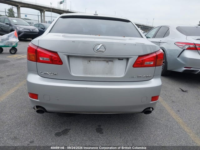 40089146 :رقم المزاد ، JTHCK262285022770 vin ، 2008 Lexus Is 250 مزاد بيع