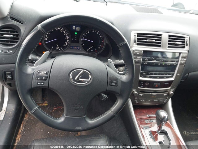 40089146 :رقم المزاد ، JTHCK262285022770 vin ، 2008 Lexus Is 250 مزاد بيع
