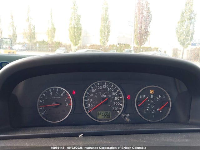 2005 Nissan X-trail Xe/se მანქანა იყიდება აუქციონზე, vin: JN8BT08V85W110447, აუქციონის ნომერი: 40089148