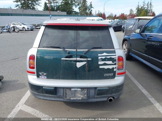 40089149 :رقم المزاد ، WMWML335X9TX33523 vin ، 2009 Mini Cooper Clubman مزاد بيع