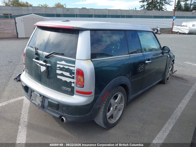 40089149 :رقم المزاد ، WMWML335X9TX33523 vin ، 2009 Mini Cooper Clubman مزاد بيع