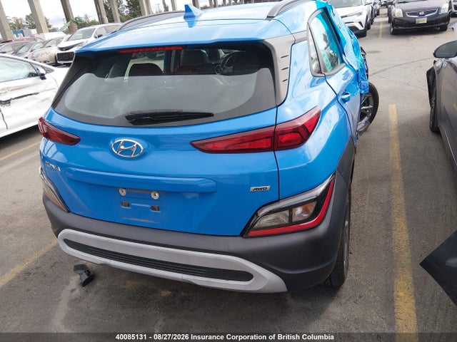 2022 Hyundai Kona Sel მანქანა იყიდება აუქციონზე, vin: KM8K6CAB8NU796825, აუქციონის ნომერი: 40085131