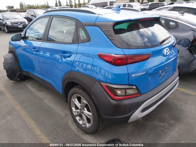 2022 Hyundai Kona Sel მანქანა იყიდება აუქციონზე, vin: KM8K6CAB8NU796825, აუქციონის ნომერი: 40085131