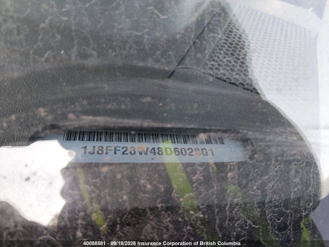 40088581 :رقم المزاد ، 1J8FF28W48D602801 vin ، 2008 Jeep Patriot Sport مزاد بيع