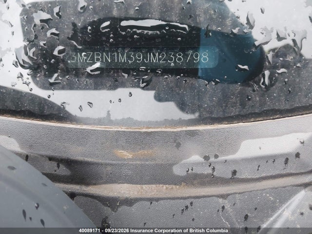 Продаж на аукціоні авто 2018 Mazda 3 Grand Touring, vin: 3MZBN1M39JM238798, номер лоту: 40089171