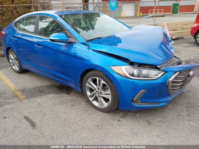 Продажа на аукционе авто 2017 Hyundai Elantra Se/value/limited, vin: KMHD84LF8HU337615, номер лота: 40089180