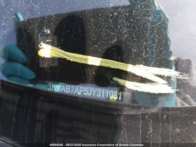 Auction sale of the 2018 Nissan Sentra S/sv/sr/sl, vin: 3N1AB7AP5JY311081, lot number: 40084248
