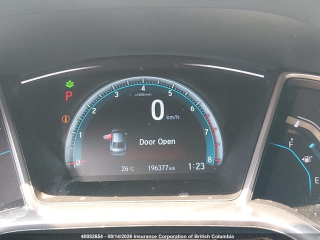 Aukcja sprzedaży 2018 Honda Civic Touring, vin: 2HGFC1F9XJH101509, numer aukcji: 40082654