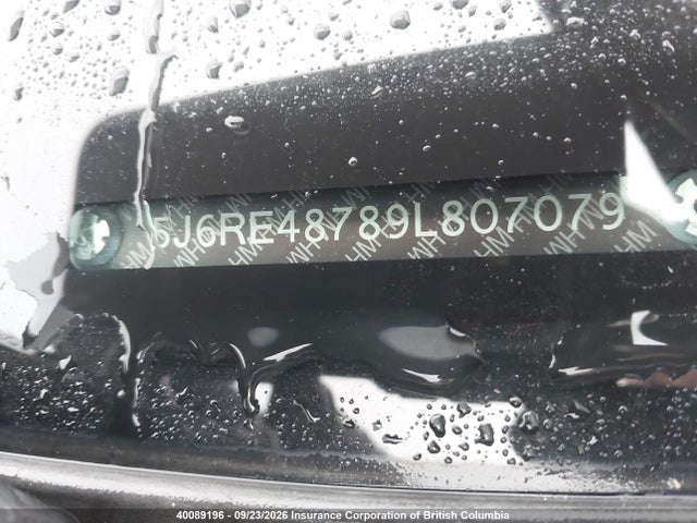 2009 Honda Cr-v მანქანა იყიდება აუქციონზე, vin: 5J6RE48789L807079, აუქციონის ნომერი: 40089196