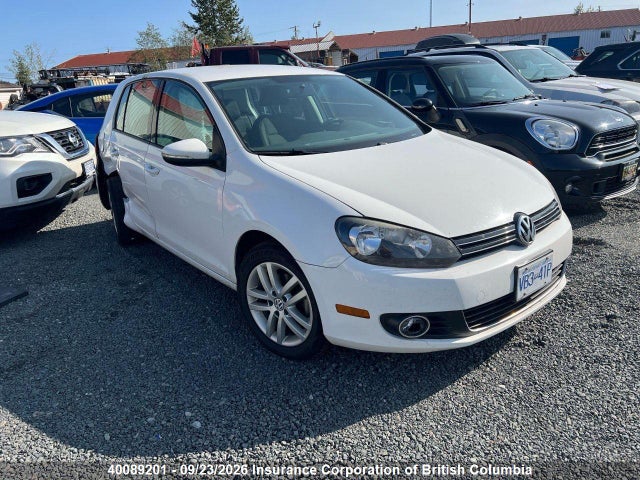 2011 Volkswagen Golf მანქანა იყიდება აუქციონზე, vin: WVWDM7AJ1BW212072, აუქციონის ნომერი: 40089201
