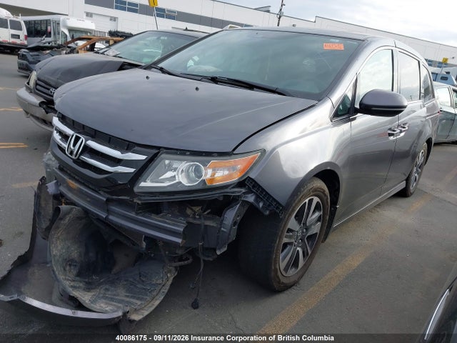 40086175 :رقم المزاد ، 5FNRL5H95GB504733 vin ، 2016 Honda Odyssey Touring/touring Elite مزاد بيع