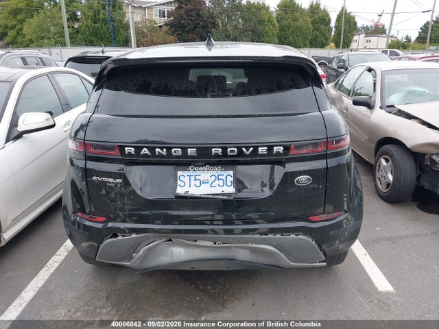 40086042 :رقم المزاد ، SALZJ2FX8LH094275 vin ، 2020 Land Rover Range Rover Evoque S مزاد بيع