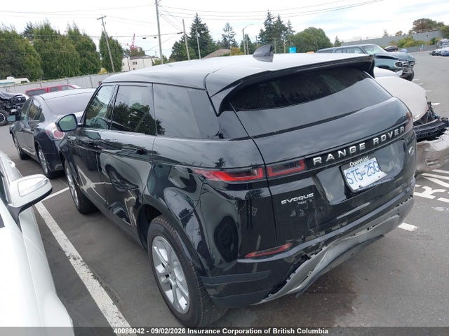 40086042 :رقم المزاد ، SALZJ2FX8LH094275 vin ، 2020 Land Rover Range Rover Evoque S مزاد بيع