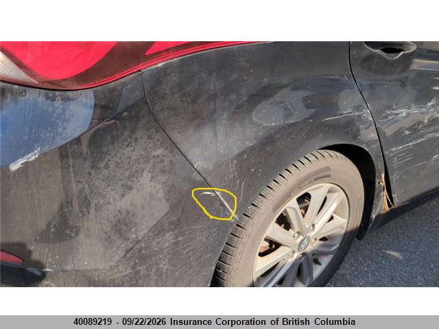 40089219 :رقم المزاد ، KMHDH4AE1FU306214 vin ، 2015 Hyundai Elantra Se/sport/limited مزاد بيع