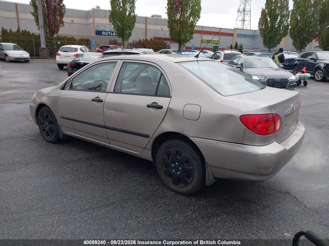 Продаж на аукціоні авто 2003 Toyota Corolla Ce/le/s, vin: 2T1BR32E63C741675, номер лоту: 40089240