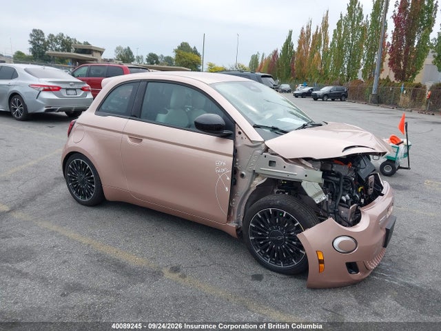40089245 :رقم المزاد ، ZFAFFAB44TX270401 vin ، 2026 Fiat 500e Bev Pop مزاد بيع