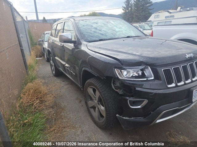 Aukcja sprzedaży 2015 Jeep Grand Cherokee Limited, vin: 1C4RJFBG7FC874712, numer aukcji: 40089246
