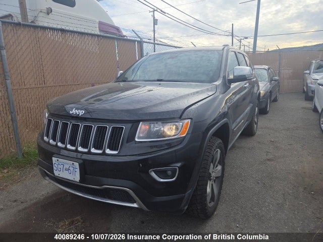 Aukcja sprzedaży 2015 Jeep Grand Cherokee Limited, vin: 1C4RJFBG7FC874712, numer aukcji: 40089246