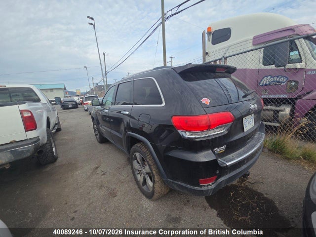 Aukcja sprzedaży 2015 Jeep Grand Cherokee Limited, vin: 1C4RJFBG7FC874712, numer aukcji: 40089246