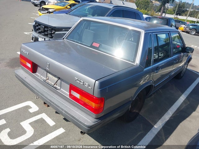 Aukcja sprzedaży 1990 Volvo 740 Gl, vin: YV1FX8846L3443729, numer aukcji: 40087197