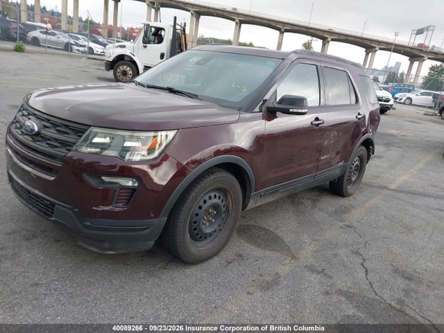Auction sale of the 2018 Ford Explorer Sport, vin: 1FM5K8GT0JGA86333, lot number: 40089266