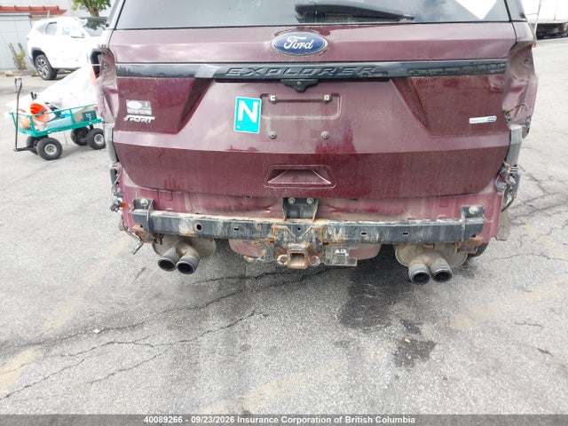 Auction sale of the 2018 Ford Explorer Sport, vin: 1FM5K8GT0JGA86333, lot number: 40089266