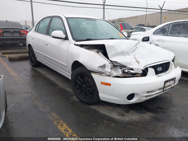 2003 Hyundai Elantra Gl/ve მანქანა იყიდება აუქციონზე, vin: KMHDM45D63U656236, აუქციონის ნომერი: 40089269