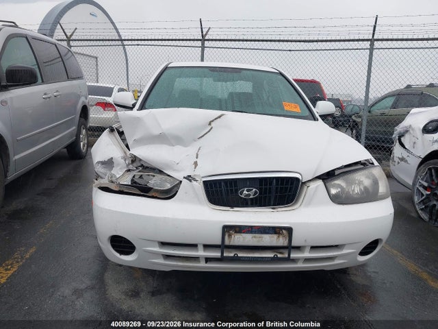 2003 Hyundai Elantra Gl/ve მანქანა იყიდება აუქციონზე, vin: KMHDM45D63U656236, აუქციონის ნომერი: 40089269