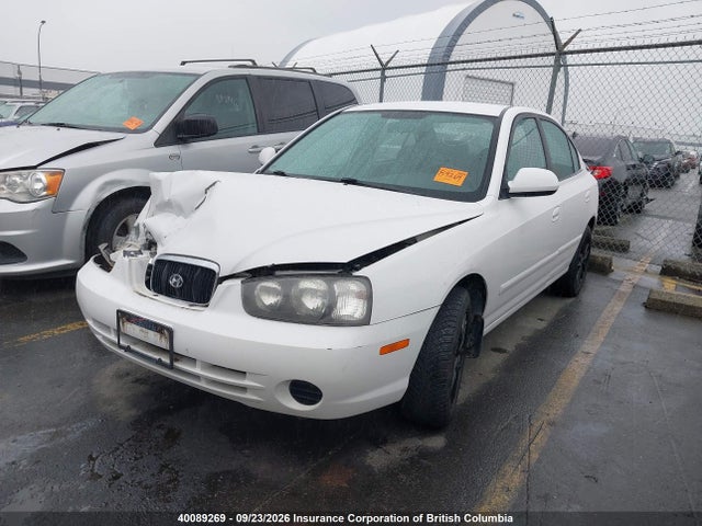 2003 Hyundai Elantra Gl/ve მანქანა იყიდება აუქციონზე, vin: KMHDM45D63U656236, აუქციონის ნომერი: 40089269