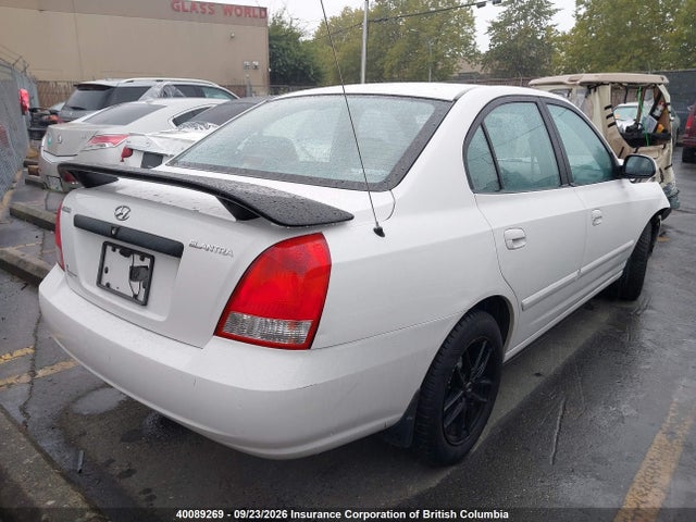 2003 Hyundai Elantra Gl/ve მანქანა იყიდება აუქციონზე, vin: KMHDM45D63U656236, აუქციონის ნომერი: 40089269