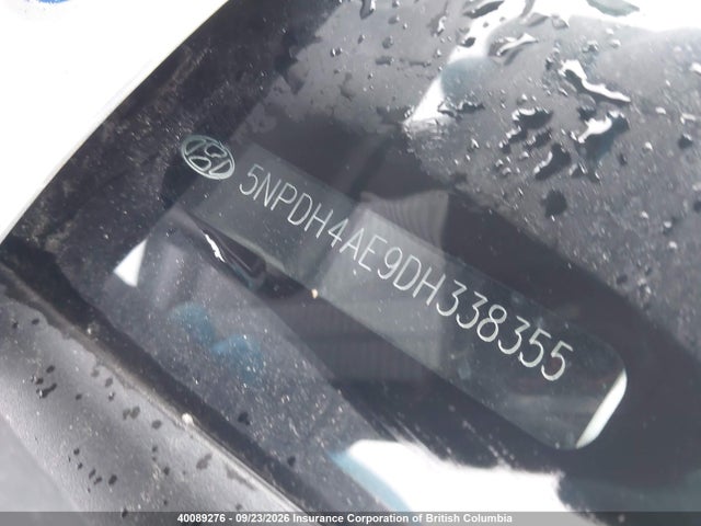 Aukcja sprzedaży 2013 Hyundai Elantra Gl, vin: 5NPDH4AE9DH338355, numer aukcji: 40089276