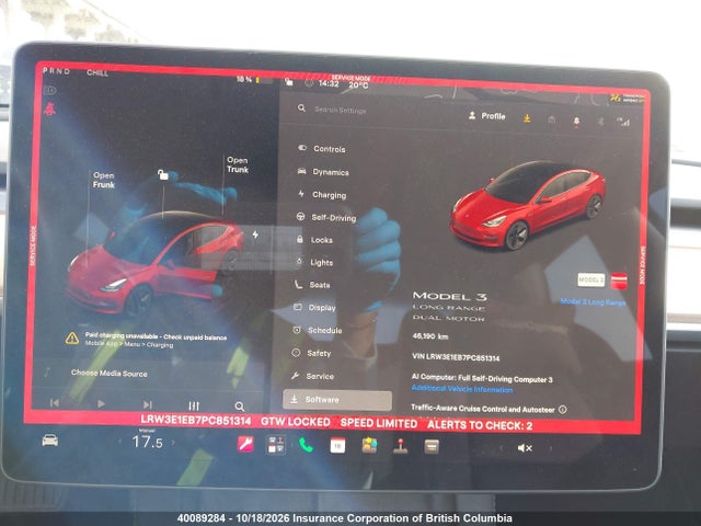 Tesla MODEL 3 2023 LRW3E1EB7PC851314 Image 7