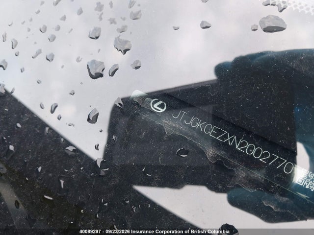 Aukcja sprzedaży 2022 Lexus Nx 350h 350h, vin: JTJGKCEZXN2002770, numer aukcji: 40089297