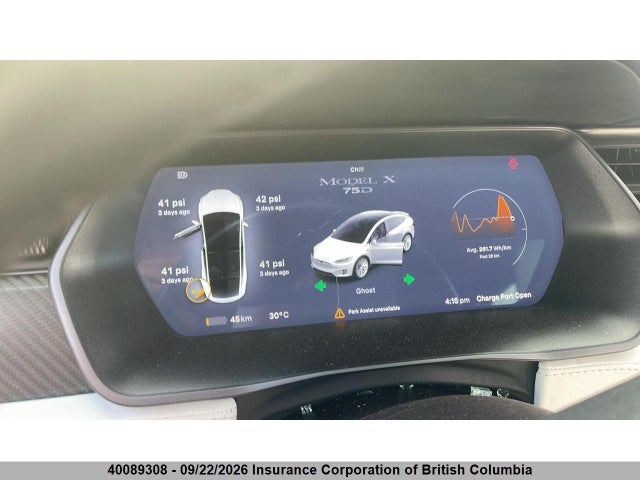 40089308 :رقم المزاد ، 5YJXCDE2XJF120396 vin ، 2018 Tesla Model X Awd/standard Range مزاد بيع