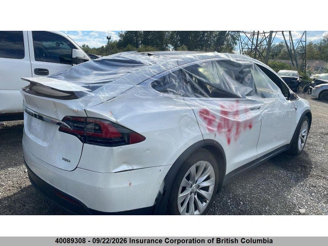 40089308 :رقم المزاد ، 5YJXCDE2XJF120396 vin ، 2018 Tesla Model X Awd/standard Range مزاد بيع