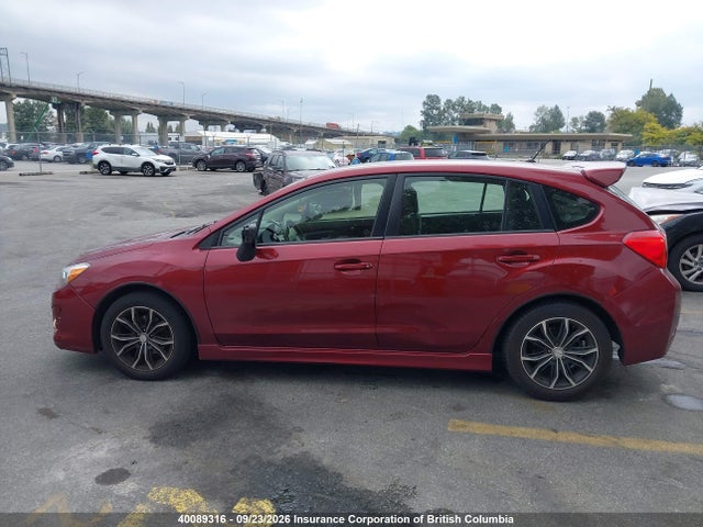 Aukcja sprzedaży 2012 Subaru Impreza 2.0i Touring Package, vin: JF1GPAD6XCH219218, numer aukcji: 40089316
