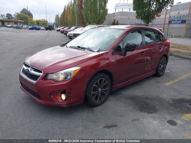 Aukcja sprzedaży 2012 Subaru Impreza 2.0i Touring Package, vin: JF1GPAD6XCH219218, numer aukcji: 40089316
