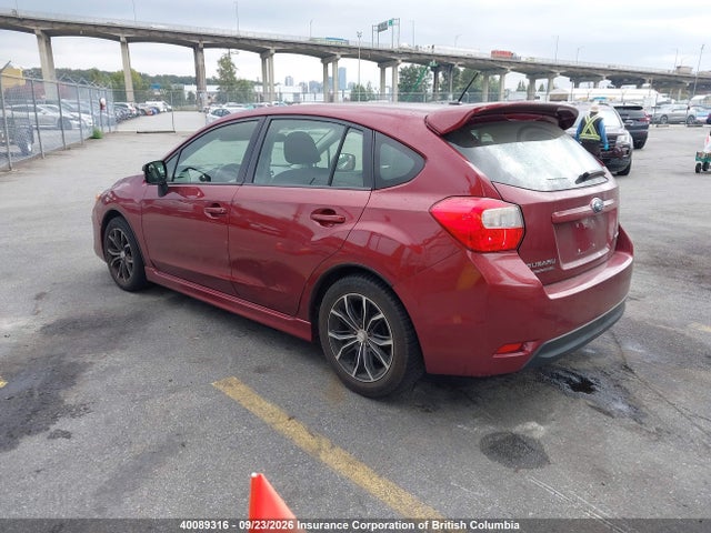 Aukcja sprzedaży 2012 Subaru Impreza 2.0i Touring Package, vin: JF1GPAD6XCH219218, numer aukcji: 40089316