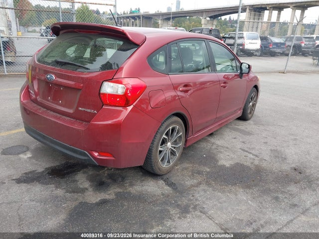 Aukcja sprzedaży 2012 Subaru Impreza 2.0i Touring Package, vin: JF1GPAD6XCH219218, numer aukcji: 40089316