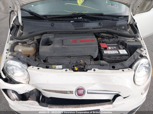 40089318 :رقم المزاد ، 3C3CFFBR2DT684377 vin ، 2013 Fiat 500 مزاد بيع