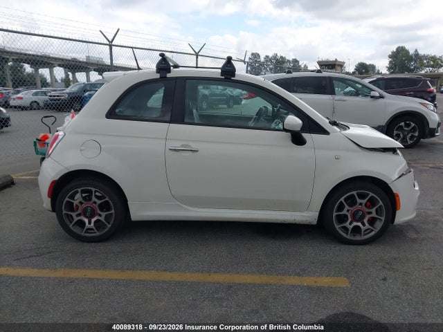 40089318 :رقم المزاد ، 3C3CFFBR2DT684377 vin ، 2013 Fiat 500 مزاد بيع